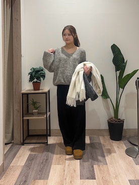 saraさん（レディース・154cm）の冬コーディネート