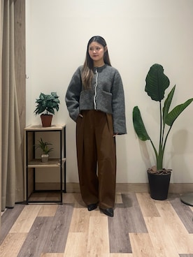 saraさん（レディース・154cm）の秋コーディネート