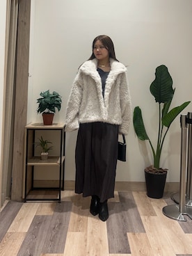saraさん(レディース・154cm)の冬コーディネート