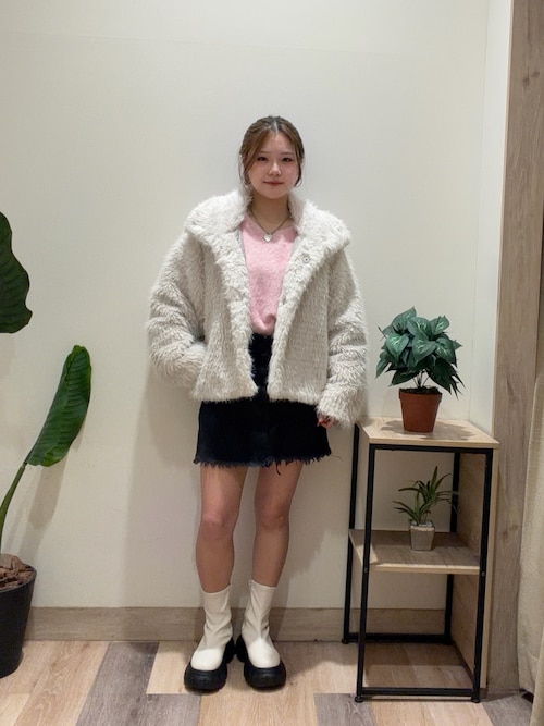 セール】MIXファースタンドブルゾン（ブルゾン）｜Thevon（ゼボン）の