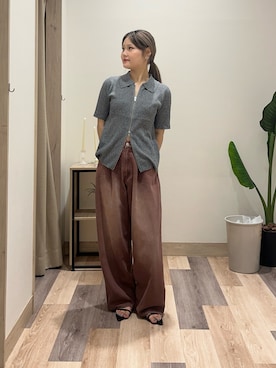 saraさん（レディース・154cm）の夏コーディネート