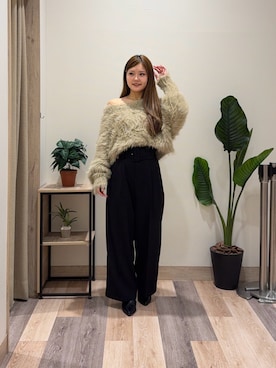 saraさん（レディース・154cm）の冬コーディネート