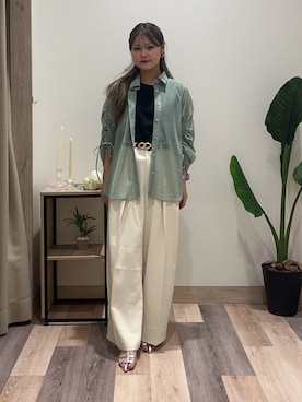 saraさん（レディース・154cm）の夏コーディネート