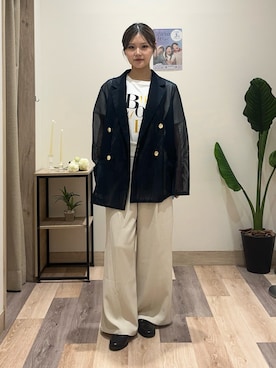 saraさん（レディース・154cm）の秋コーディネート