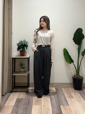 saraさん（レディース・154cm）の秋コーディネート