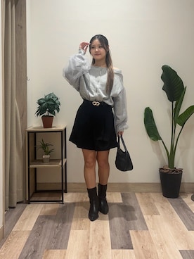 saraさん（レディース・154cm）の秋コーディネート