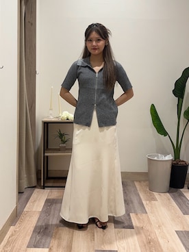 「154cm」｜saraさん（レディース・154cm）の夏コーディネート