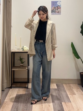 saraさん（レディース・154cm）の夏コーディネート