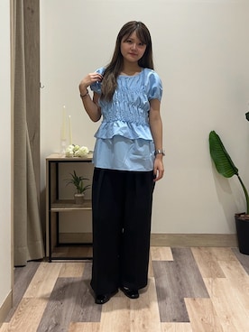 saraさん（レディース・154cm）の夏コーディネート