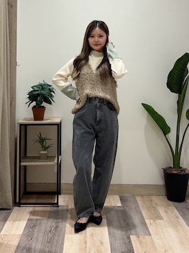 「154cm」｜saraさん（レディース・154cm）の秋コーディネート