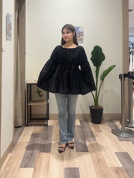 saraさん（レディース・154cm）の夏コーディネート