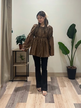 saraさん（レディース・154cm）の秋コーディネート