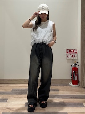 saraさん（レディース・154cm）の夏コーディネート