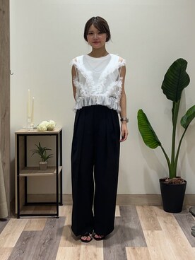 saraさん（レディース・154cm）の夏コーディネート