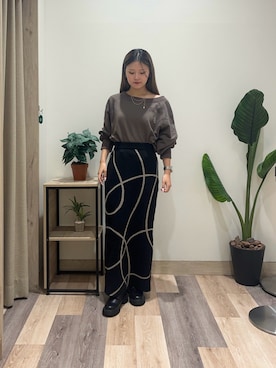 saraさん（レディース・154cm）の秋コーディネート