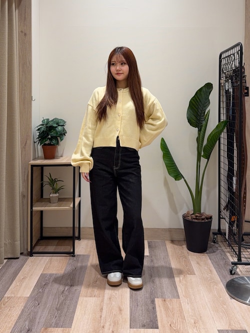 Yuna企画】ハイウエストストレートデニムパンツ（その他パンツ