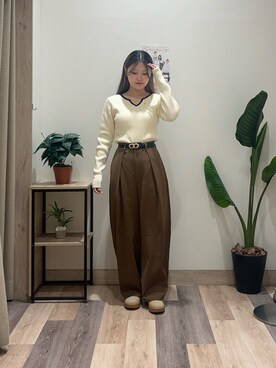 saraさん(レディース・154cm)の秋コーディネート