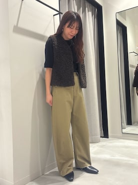 「アイテム（ジャケット/アウター）」を使った、hikari1990さん（レディース・158cm）の秋コーディネート