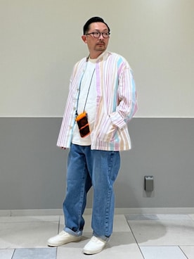 「SHIPS any（シップス エニィ）のアイテム」を使った、中野さん（メンズ・168cm）の春コーディネート