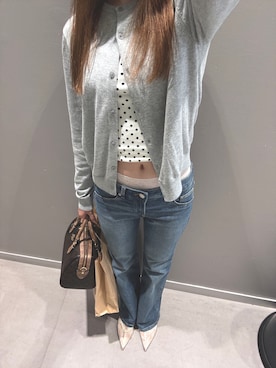 「H&M（エイチ・アンド・エム）のアイテム（パンツ）」を使った、wear5emn6さん（レディース・160cm）の夏コーディネート