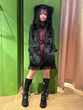 「アイテム（シャツ/ブラウス）」を使った、あんじゅさん（レディース・145cm）の秋コーディネート