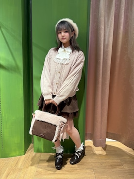 「アイテム（パンプス）」を使った、あんじゅさん（レディース・145cm）の秋コーディネート