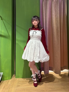 「アイテム（チュニック）」を使った、あんじゅさん（レディース・145cm）の秋コーディネート