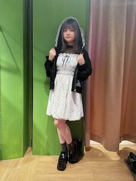 「アイテム（チュニック）」を使った、あんじゅさん（レディース・145cm）の秋コーディネート