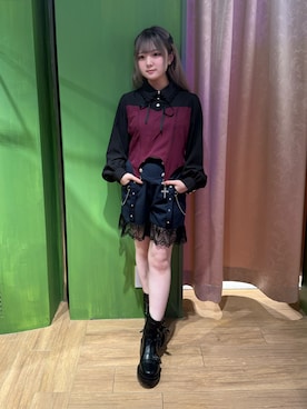 「アイテム（パンツ）」を使った、あんじゅさん（レディース・145cm）の秋コーディネート