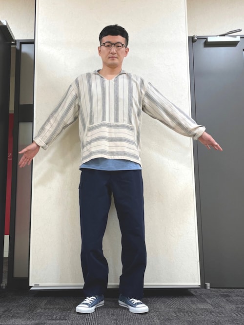 ロバート馬場裕之さんのコーディネート