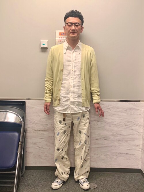 ロバート馬場裕之さんのコーディネート