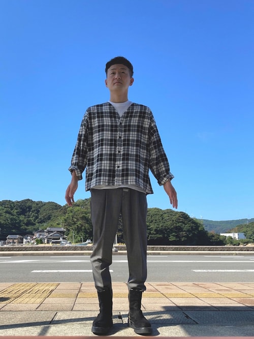 ロバート馬場裕之さんのコーディネート