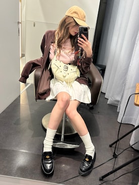 「JW PEI（ジェイダブリューペイ）のアイテム」を使った、RIO MATSUMOTO  /TENさん（レディース・161cm）の秋コーディネート