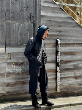 「KIKO KOSTADINOV（キコ コスタディノフ）のアイテム（パンツ）」を使った、よっしーさん（メンズ・168cm）の春コーディネート
