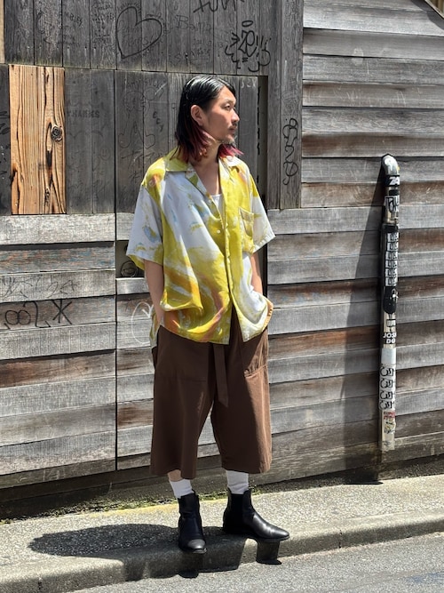 Toironier/トワロニエ/Belted Chino Shorts