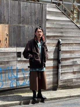 よっしーさん（メンズ・168cm）の秋コーディネート