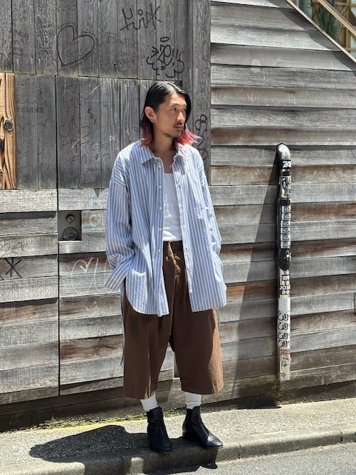 Toironier/トワロニエ/Belted Chino Shorts