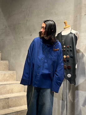 「SHINYAKOZUKA（シンヤコヅカ）のアイテム」を使った、よっしーさん（メンズ・168cm）の秋コーディネート