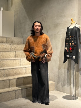 「SHINYAKOZUKA（シンヤコヅカ）のアイテム」を使った、よっしーさん（メンズ・168cm）の秋コーディネート