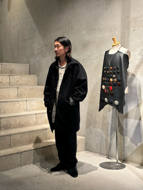 Toironier/トワロニエ/CHECK LOOSE SHIRT