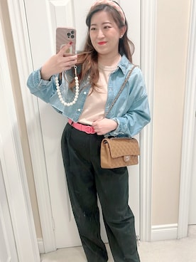 【シャネル】 チェーンベルト コーデに華やかなひと差し ☆コーデにさりげない可愛さを【 CHANEL 】チェーンベルト