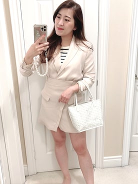 「GOYARD（ゴヤール）のアイテム」を使った、ViviaN😊さん（レディース・163cm）の夏コーディネート