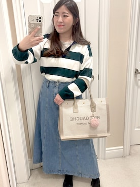 「SAINT LAURENT PARIS（サンローランパリ）のアイテム」を使った、ViviaN😊さん（レディース・163cm）の春コーディネート