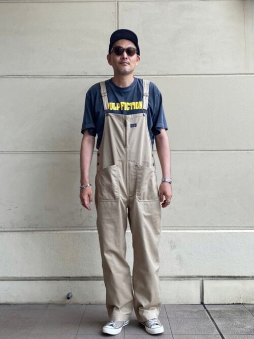 Schott Tokyo Baymatsuuraさんのサロペット オーバーオールを使ったコーディネート Zozotown