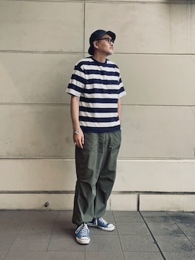 matsuuraさん（メンズ・189cm）の夏コーディネート