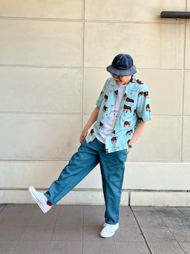 「THE FACTORY MADE（ザ ファクトリー メイド）のアイテム」を使った、matsuuraさん（メンズ・189cm）の春コーディネート