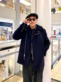 Schott ショット ワンスター ライダース ピーコート ジップ キルティング Schott ショット ワンスター ライダース ピーコート ジップ