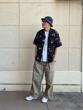「THE FACTORY MADE（ザ ファクトリー メイド）のアイテム」を使った、matsuuraさん（メンズ・189cm）の春コーディネート