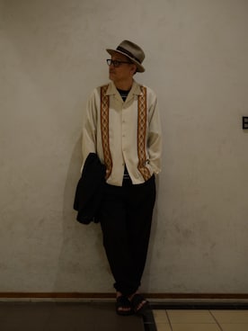 matsuuraさん（メンズ・189cm）の春コーディネート