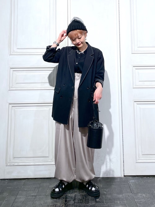 サテンオーバーバルーンパンツ(HARE) HARE（ハレ）の「サテンオーバーバルーンパンツ(HARE)（その他